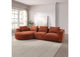 LV03240 Aceso Sectional Sofa with 4 Pillows