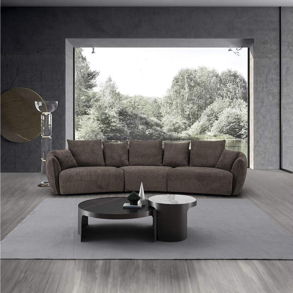 LV03250 Bash Sofa with 7 Pillows