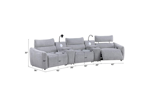 LV03310 Fullar Modular Power Motion Recliner