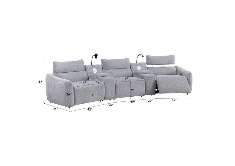 LV03310 Fullar Modular Power Motion Recliner