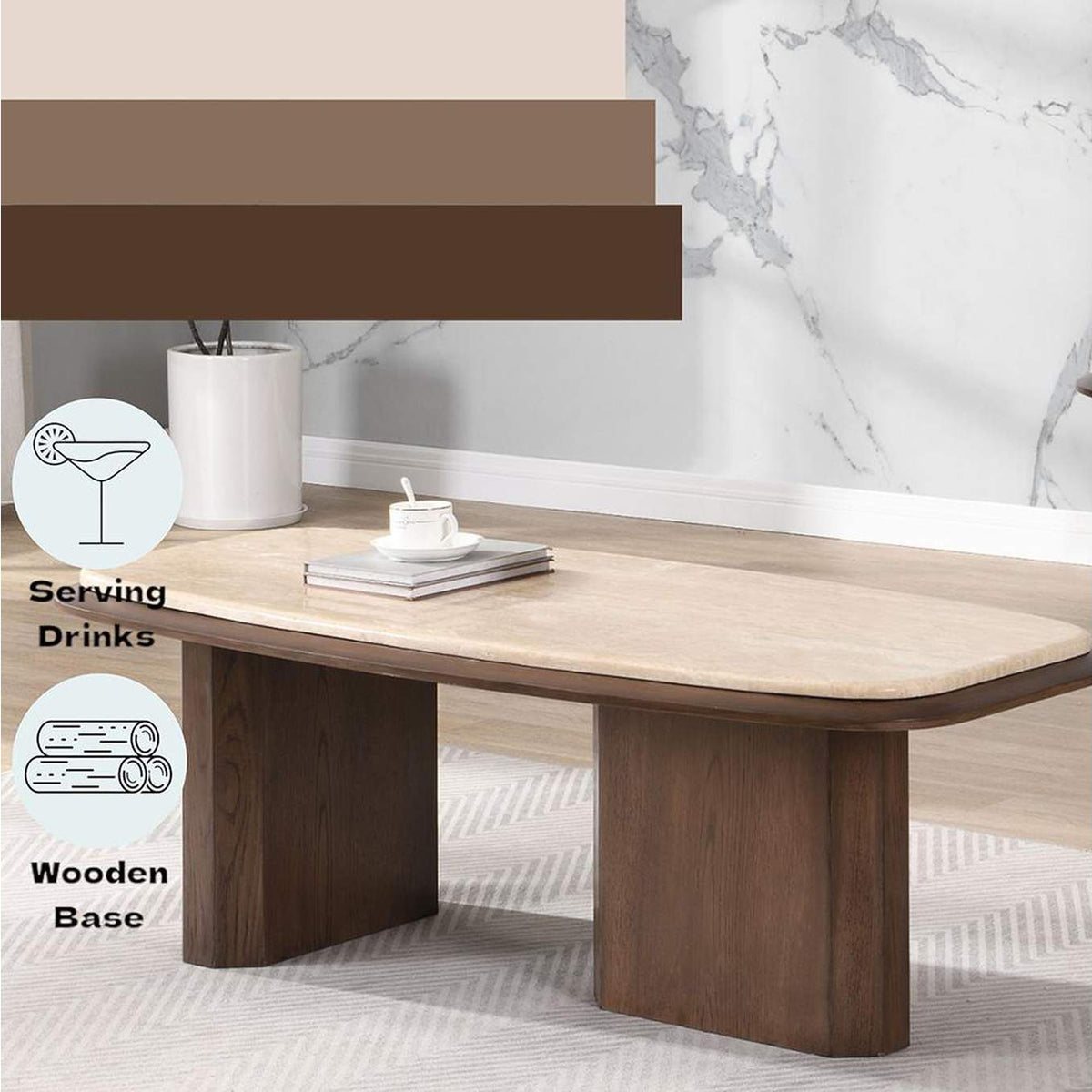 LV03325 Kasha Coffee Table