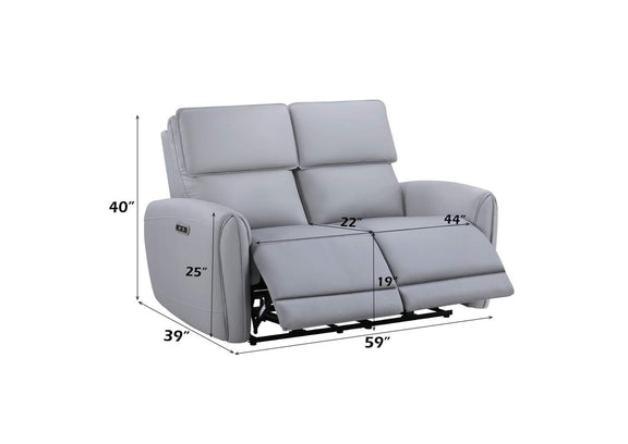 LV03336 Jeromie Power Motion Loveseat with USB Port