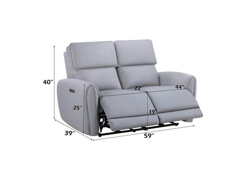 LV03336 Jeromie Power Motion Loveseat with USB Port