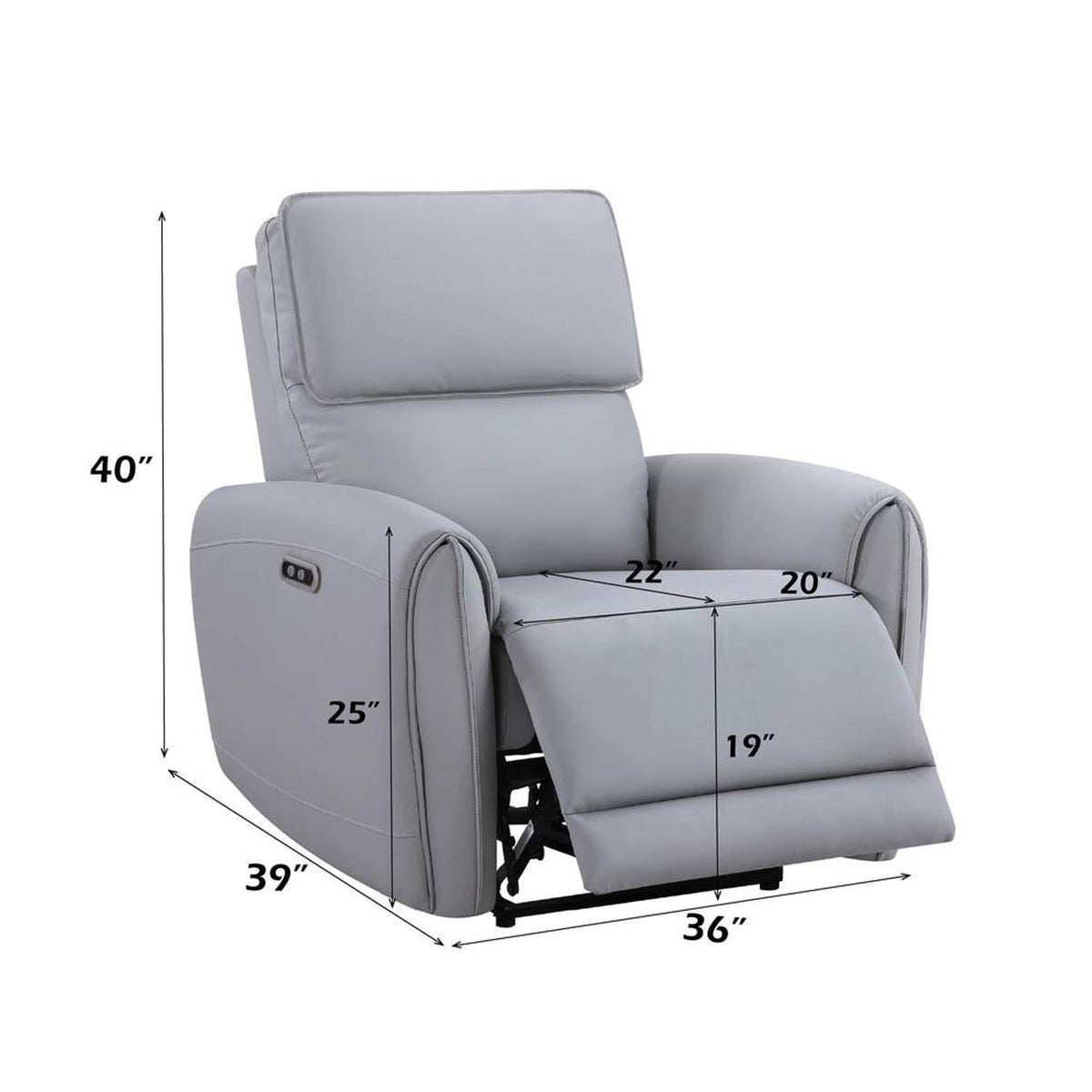 LV03337 Jeromie Power Motion Recliner with USB Port