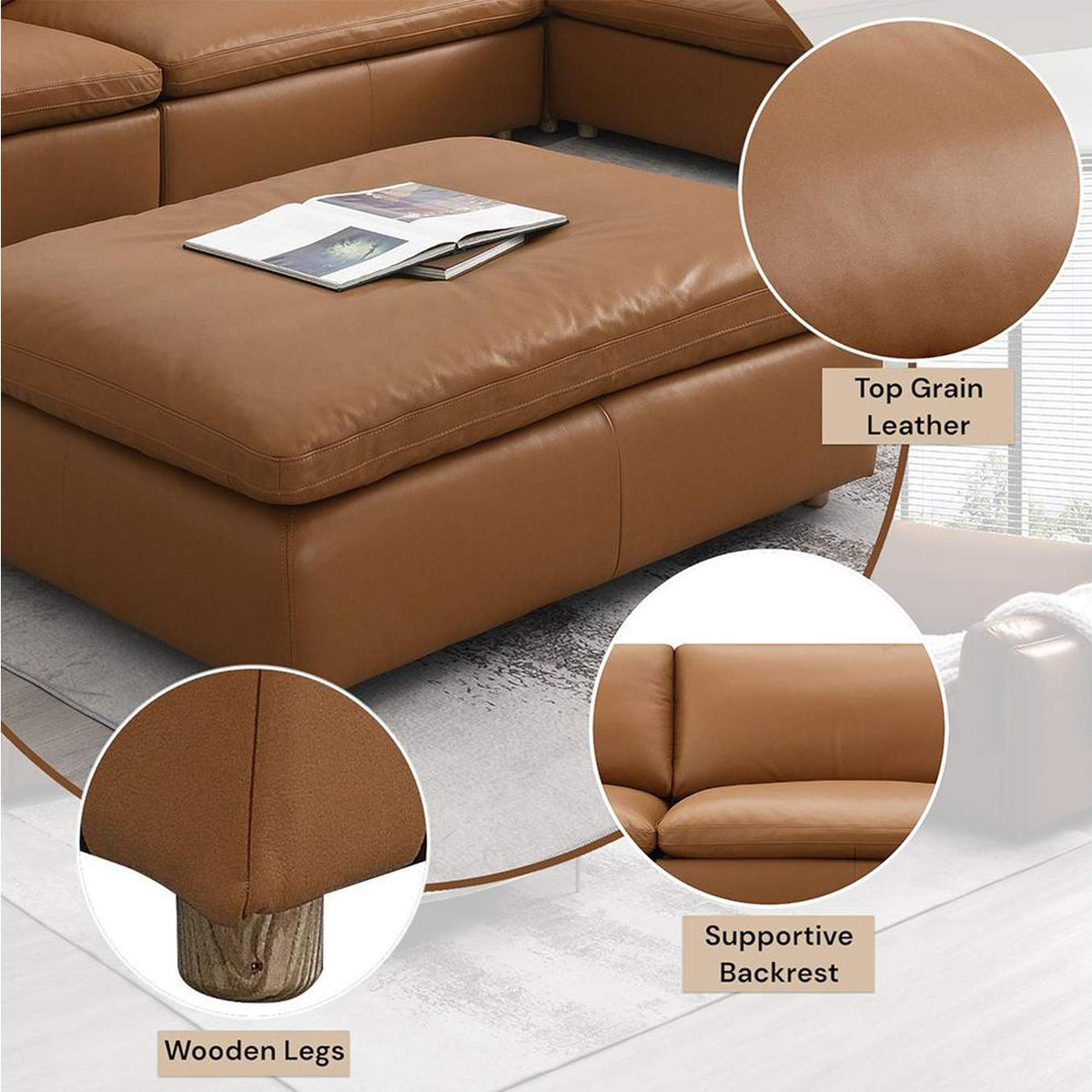 LV03374 Brighton Ottoman