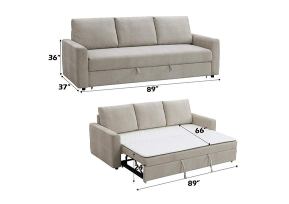 LV03490 Leira Sofa with Sleeper