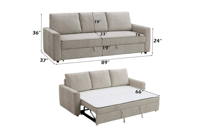 LV03490 Leira Sofa with Sleeper