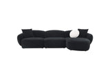 LV03525 Lucifer Sectional Sofa with 3 Pillows