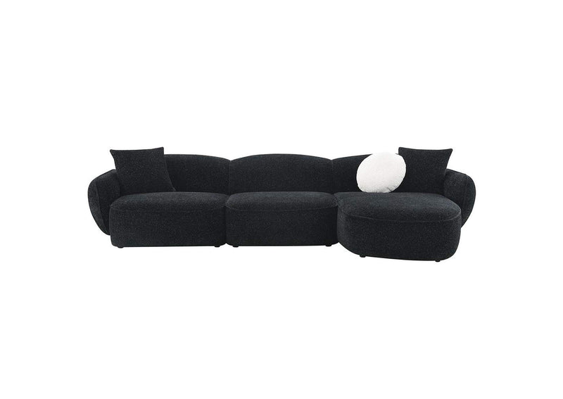 LV03525 Lucifer Sectional Sofa with 3 Pillows