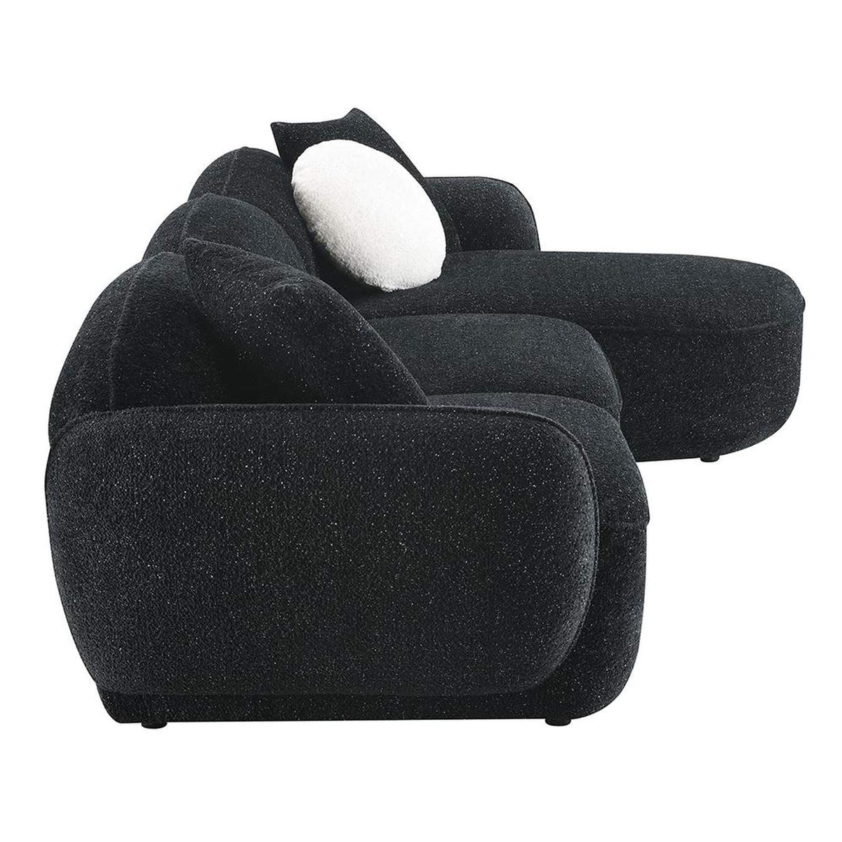 LV03525 Lucifer Sectional Sofa with 3 Pillows