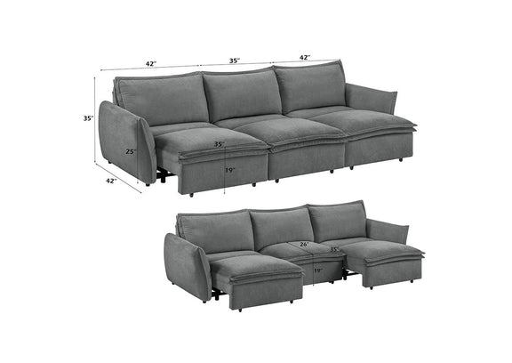 LV03575 Eaden Power Sofa with Sleeper