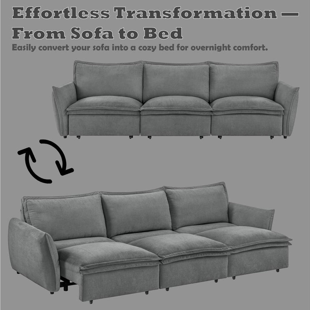 LV03575 Eaden Power Sofa with Sleeper