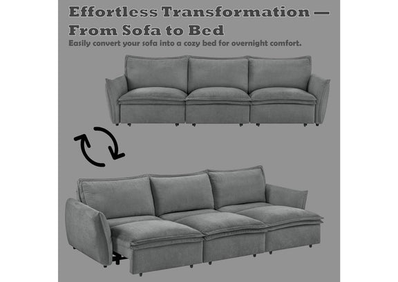 LV03575 Eaden Power Sofa with Sleeper