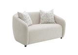 LV03581 Etienne Loveseat with 2 Pillows