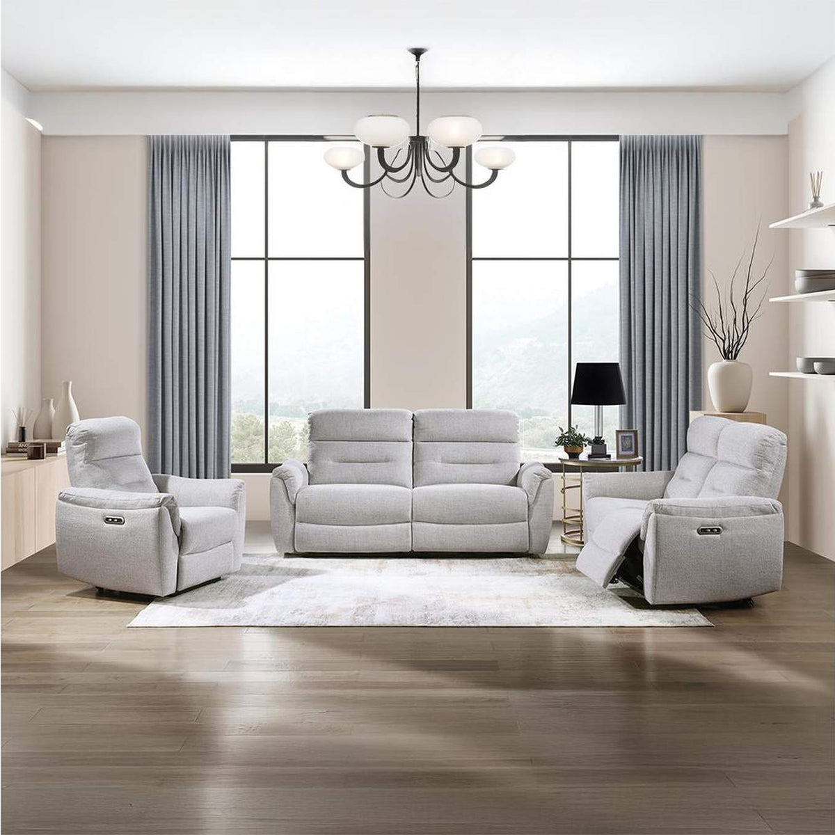 LV03585 Eastre Power Motion Sofa with USB Port