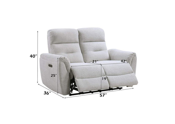 LV03586 Eastre Power Motion Loveseat with USB Port
