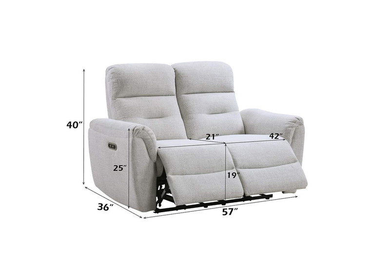 LV03586 Eastre Power Motion Loveseat with USB Port