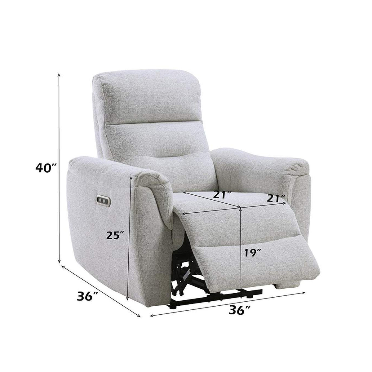 LV03587 Eastre Power Motion Recliner with USB Port
