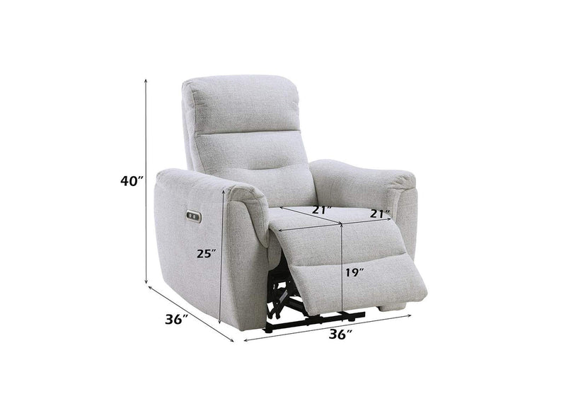 LV03587 Eastre Power Motion Recliner with USB Port