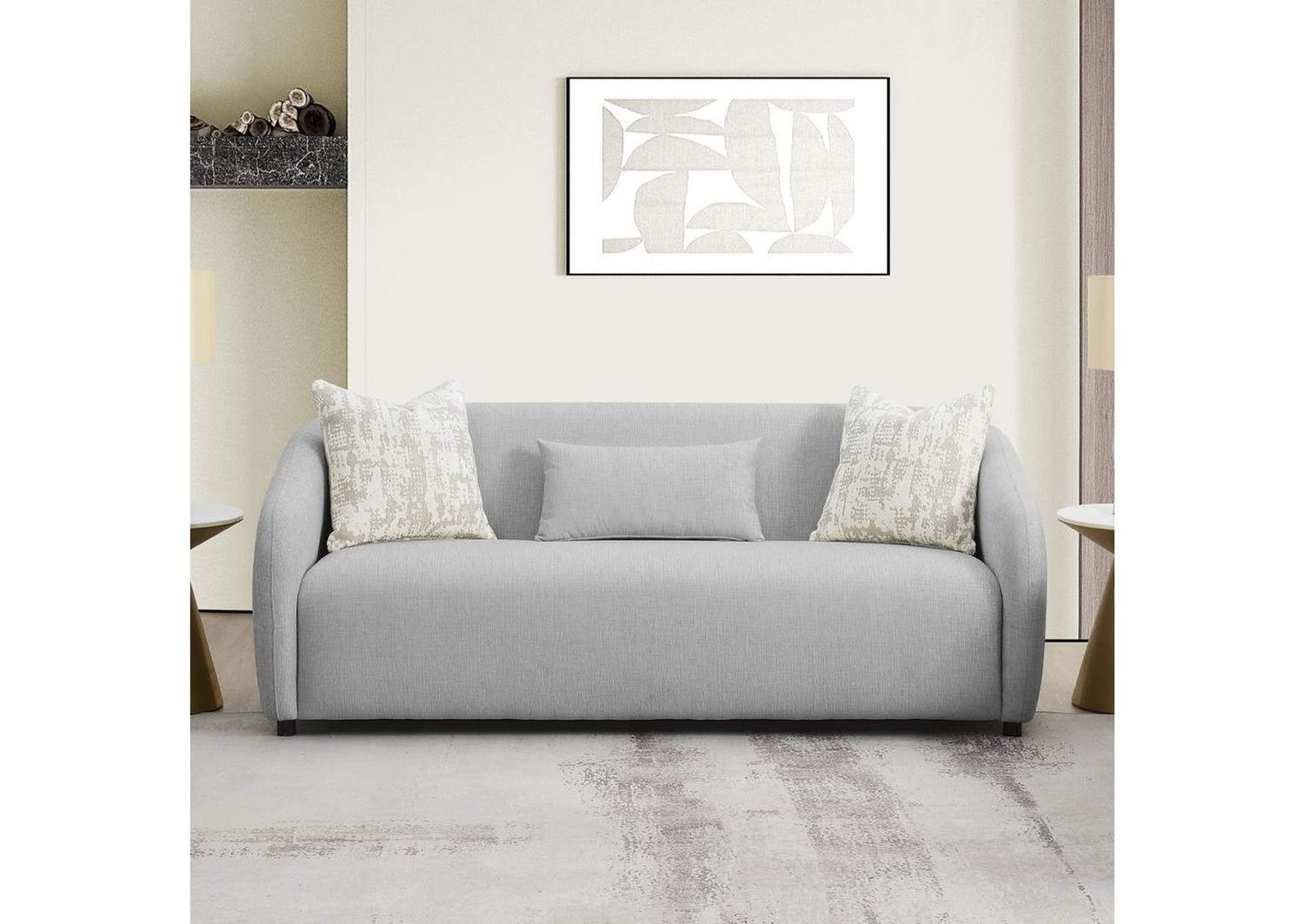 LV03590 Etienne Sofa with 3 Pillows