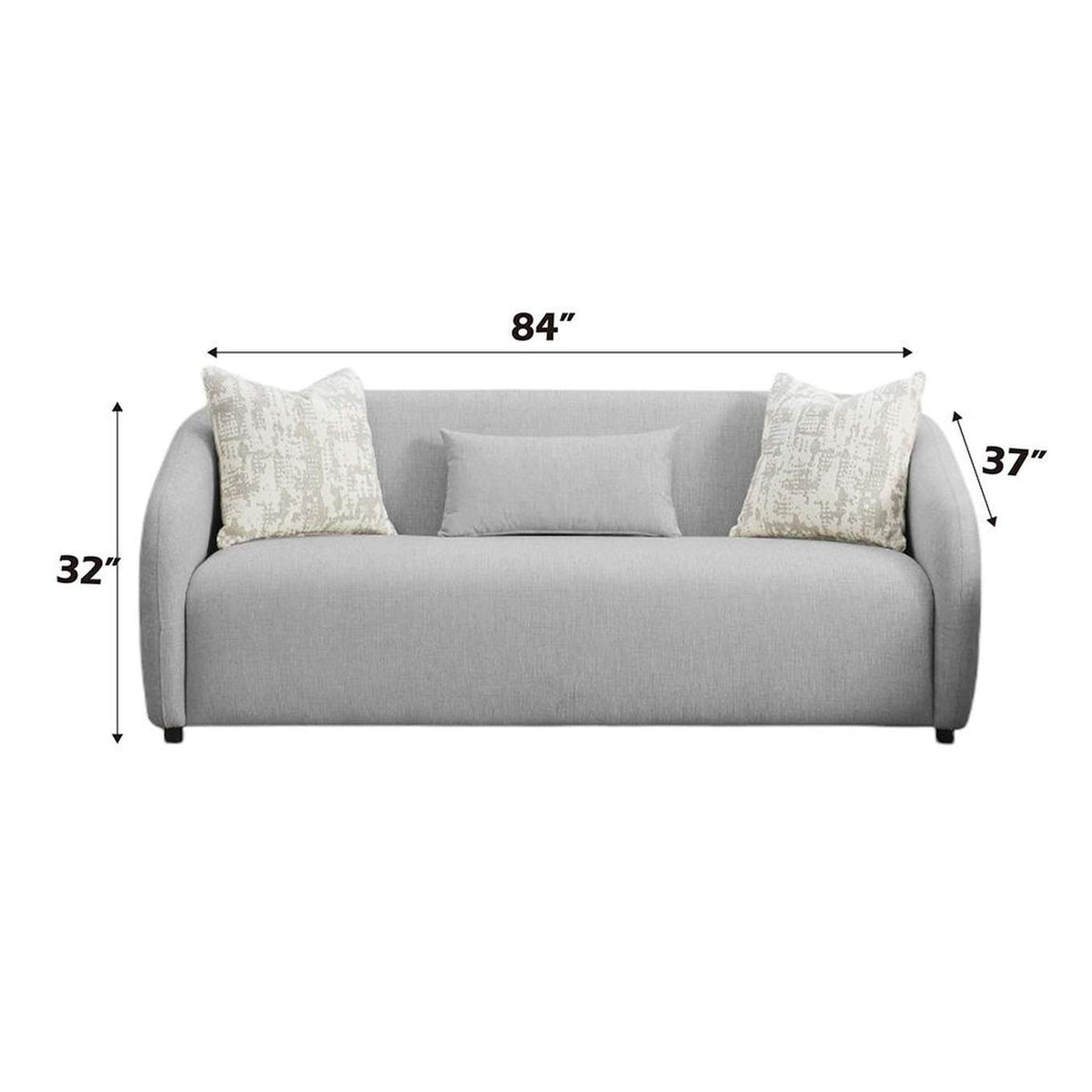 LV03590 Etienne Sofa with 3 Pillows