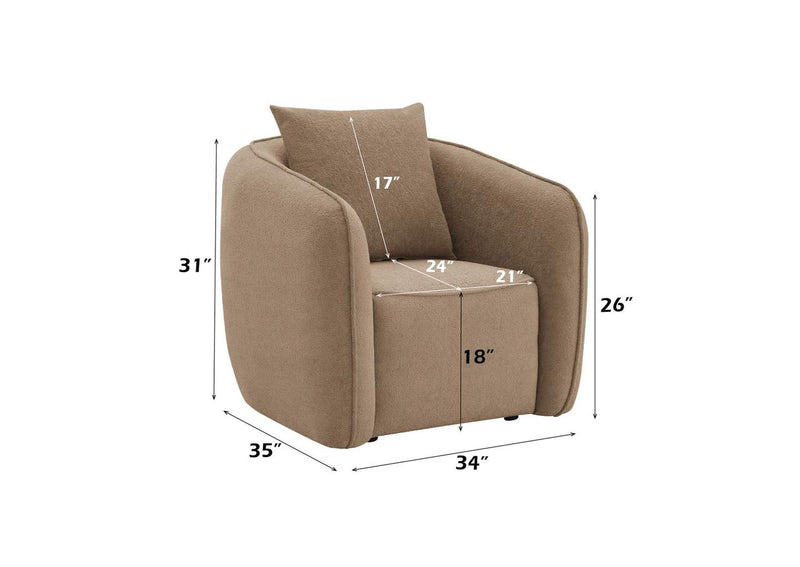 LV03602 Keith Chair with Pillow