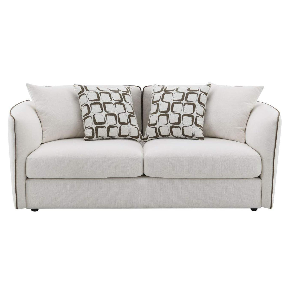 LV03606 Yolanda Loveseat with 4 Pillows