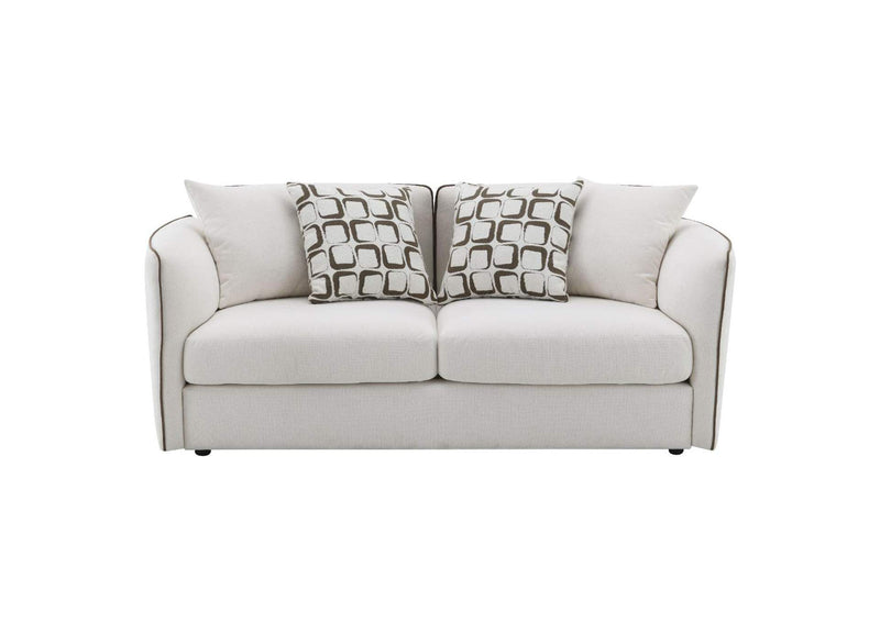 LV03606 Yolanda Loveseat with 4 Pillows