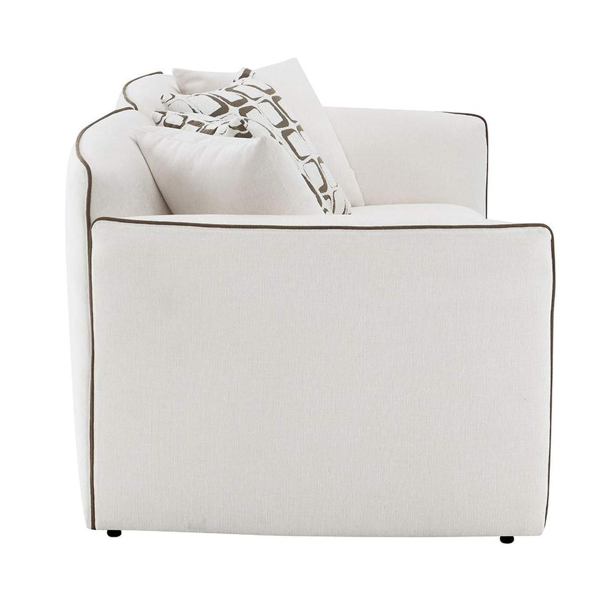 LV03606 Yolanda Loveseat with 4 Pillows