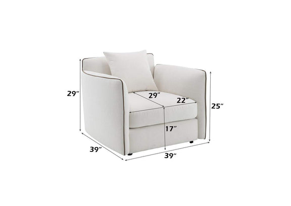 LV03607 Yolanda Chair with Pillow