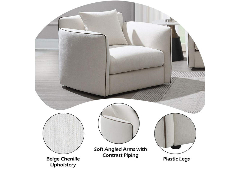 LV03607 Yolanda Chair with Pillow