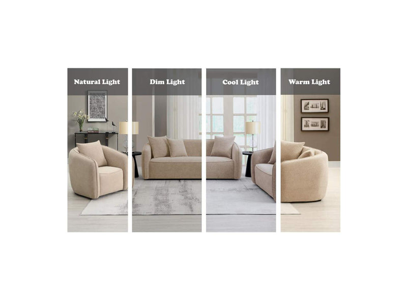 LV03611 Keith Loveseat with 2 Pillows