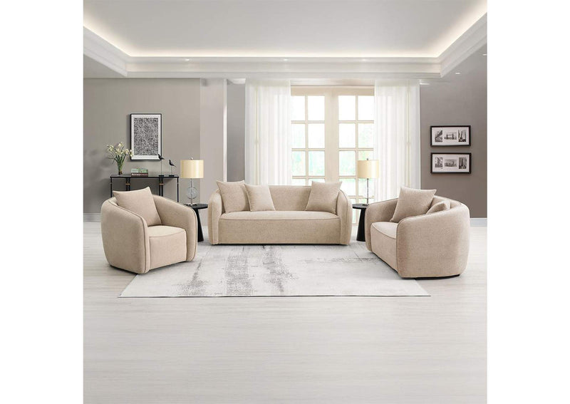 LV03611 Keith Loveseat with 2 Pillows