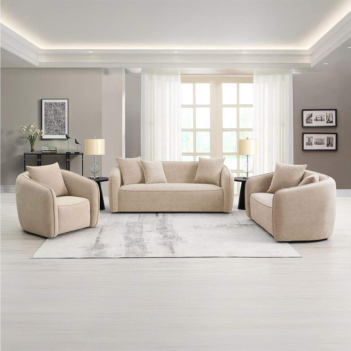 LV03612 Keith Chair with Pillow