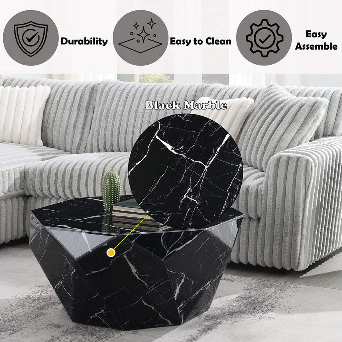 LV03625 Dara Coffee Table