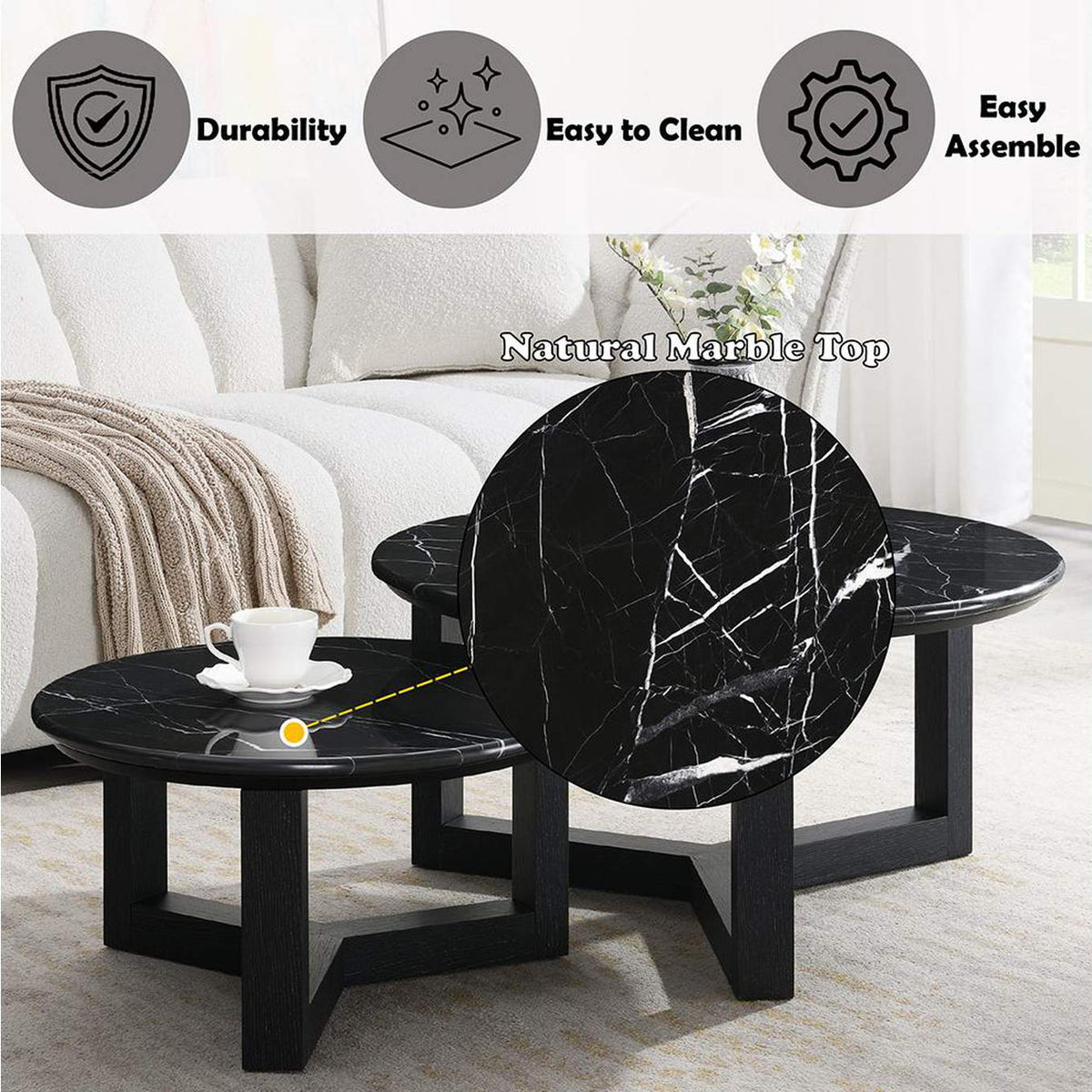 LV03645 Dara Coffee Table