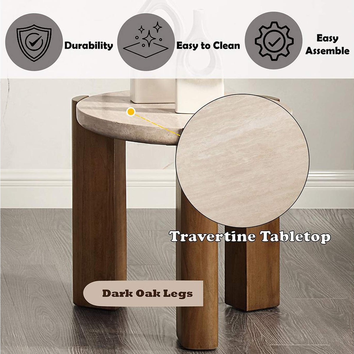LV03666 Leonardo End Table