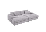 LV03680 Hilde Sectional Sofa with 4 Pillows