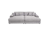 LV03680 Hilde Sectional Sofa with 4 Pillows