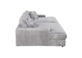 LV03680 Hilde Sectional Sofa with 4 Pillows