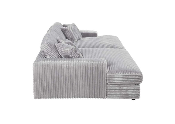 LV03680 Hilde Sectional Sofa with 4 Pillows