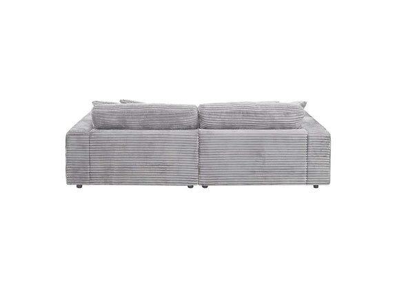 LV03680 Hilde Sectional Sofa with 4 Pillows