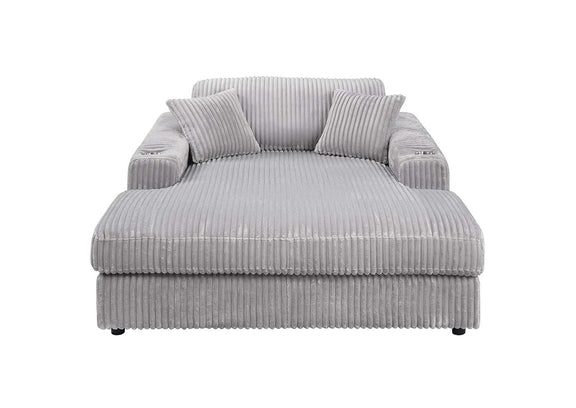 LV03681 Hilde Chaise with 2 Pillows
