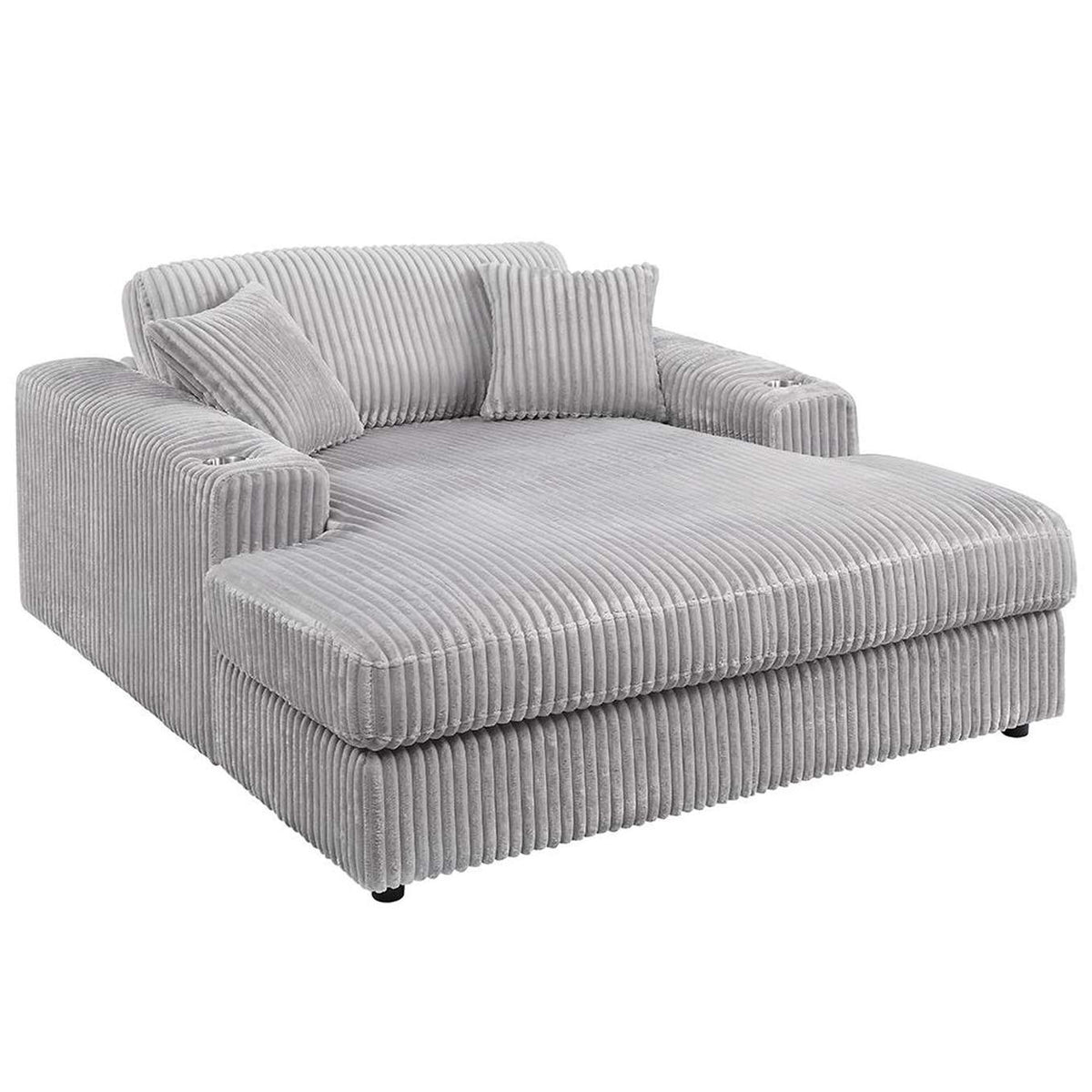 LV03681 Hilde Chaise with 2 Pillows