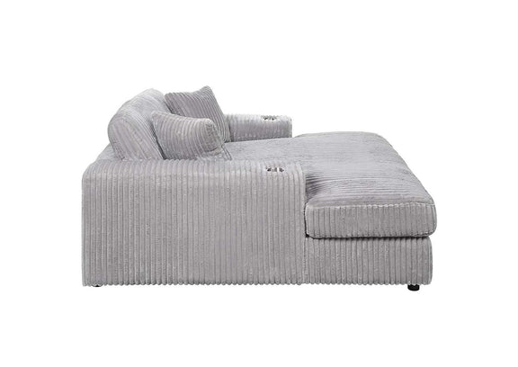 LV03681 Hilde Chaise with 2 Pillows