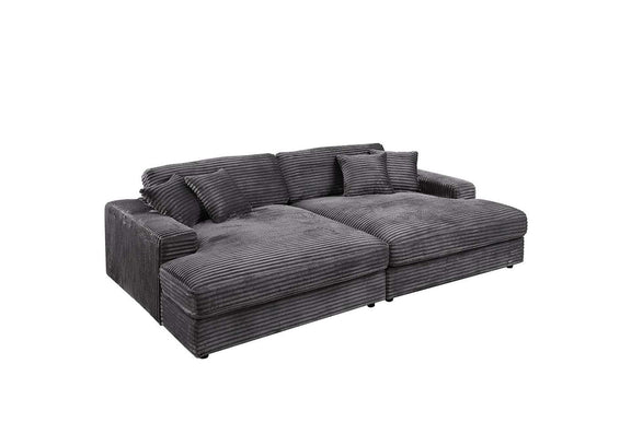 LV03690 Hilde Chaise with 2 Pillows