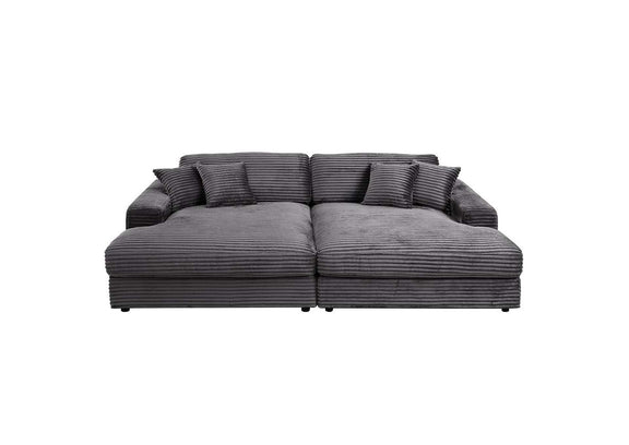 LV03690 Hilde Chaise with 2 Pillows