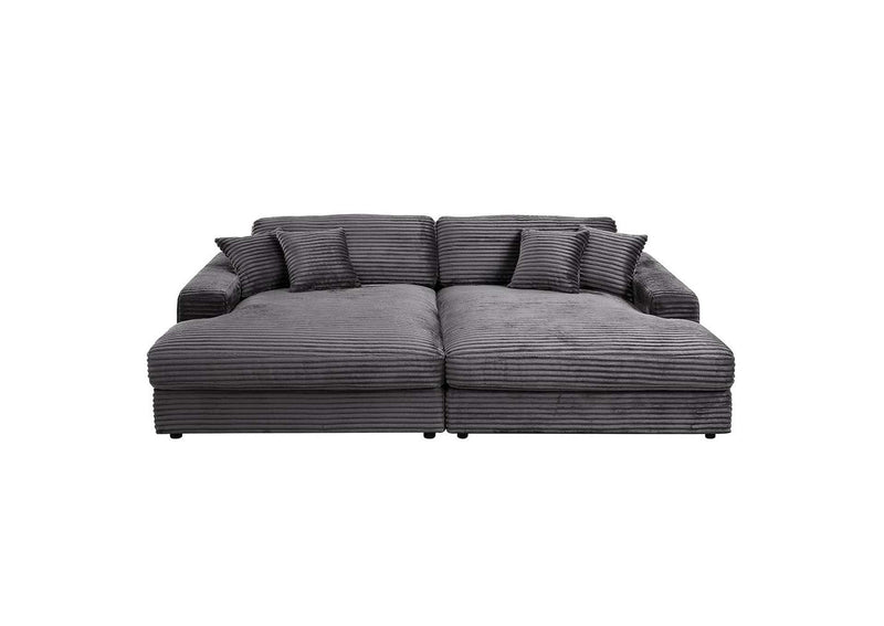 LV03690 Hilde Chaise with 2 Pillows