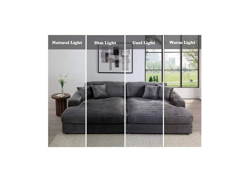 LV03690 Hilde Chaise with 2 Pillows