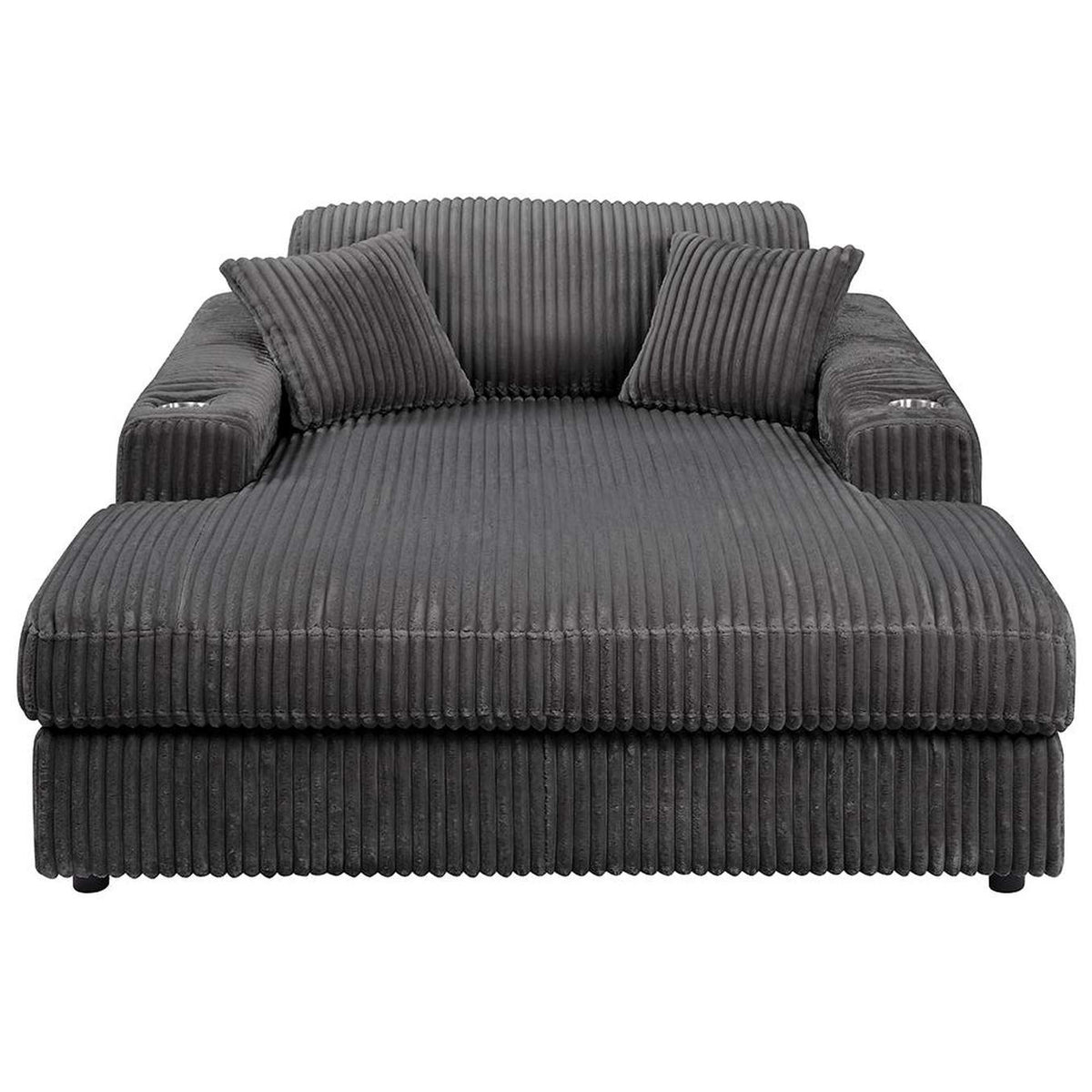 LV03691 Hilde Chaise with 2 Pillows